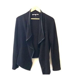 JACK By BB Dakota black cross button cardigan